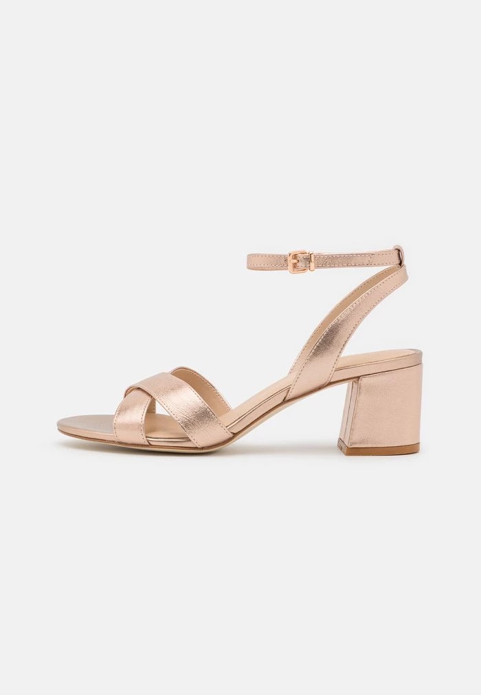 Sandale ANNA FIELD Anna Field Cuir Rose Doré Femme | IFA-9429970